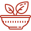 Nutritional counseling icon representing healthy diet and nutrition advice services