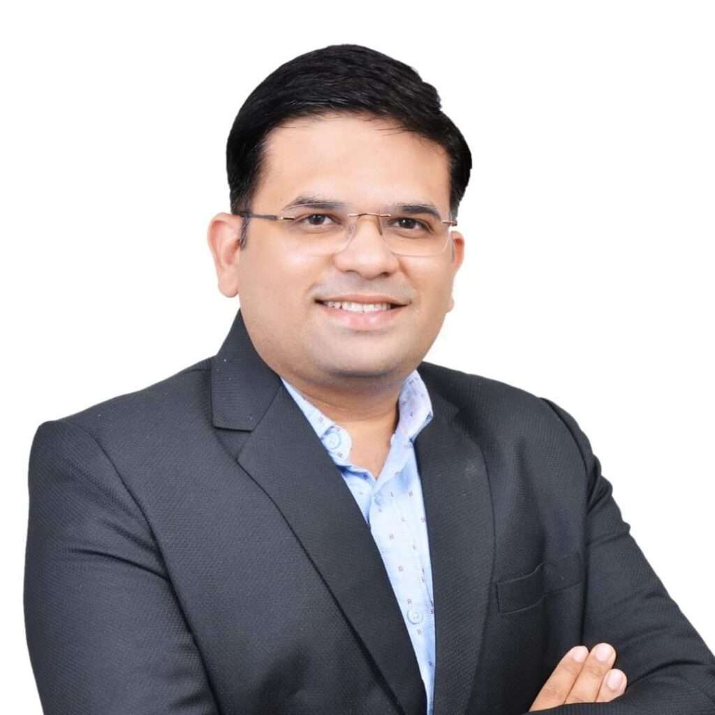 Professional pediatric specialist portrait at a woman and child clinic in Raipur