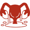 White discharge icon representing vaginal discharge issues and treatment